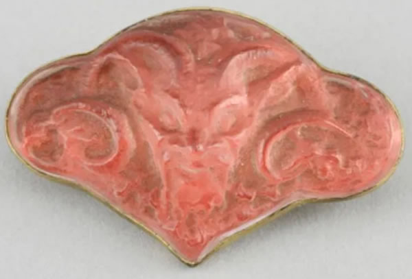 R. Lalique Faune Brooch