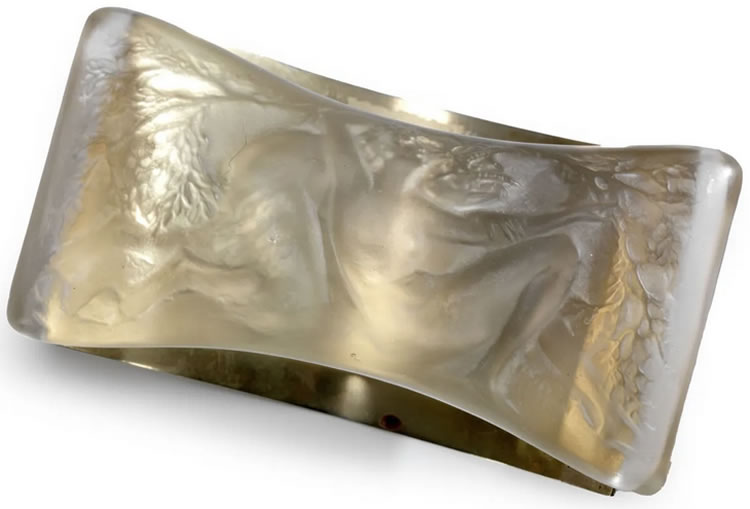 R. Lalique Faune et Nymphe Buvard