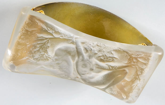 R. Lalique Faune et Nymphe Rocker Blotter