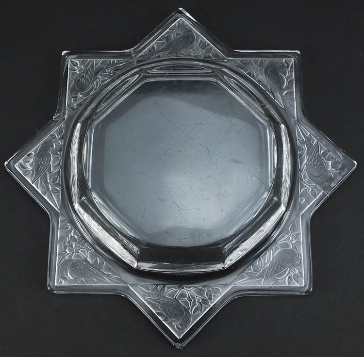 R. Lalique Fauvettes Cendrier