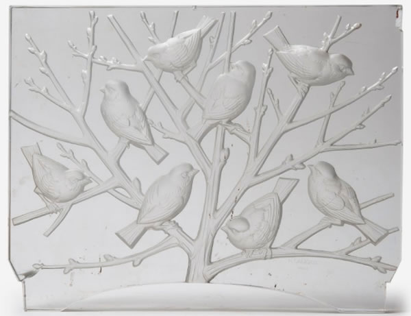 R. Lalique Fauvettes-3 Decoration