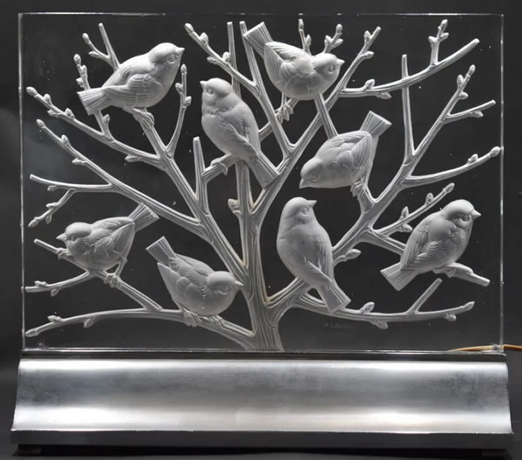 Rene Lalique Fauvettes Decoration
