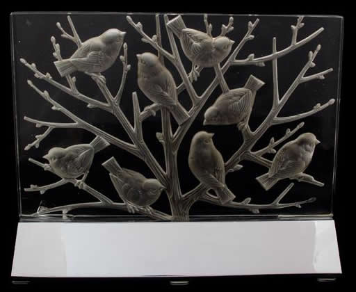 R. Lalique Fauvettes Decoration