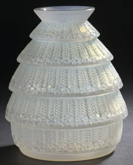 R. Lalique Ferrieres Vase