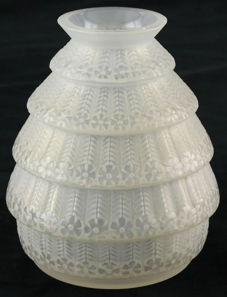 R. Lalique Ferrieres Vase