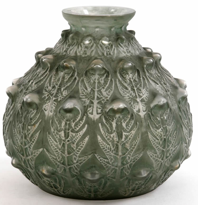 R. Lalique Fougeres Vase