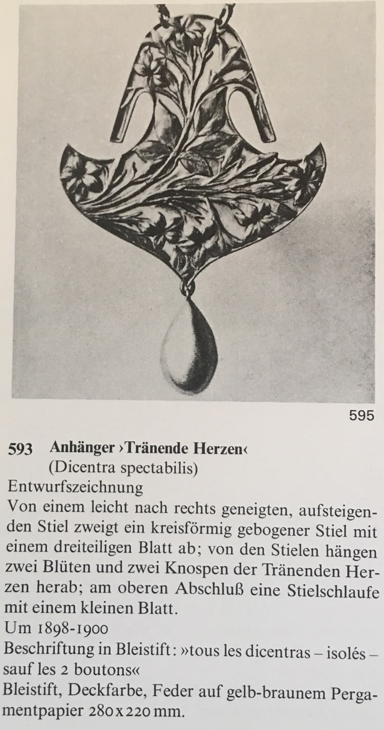 R. Lalique Feuilles D'or Pendant 2 of 2