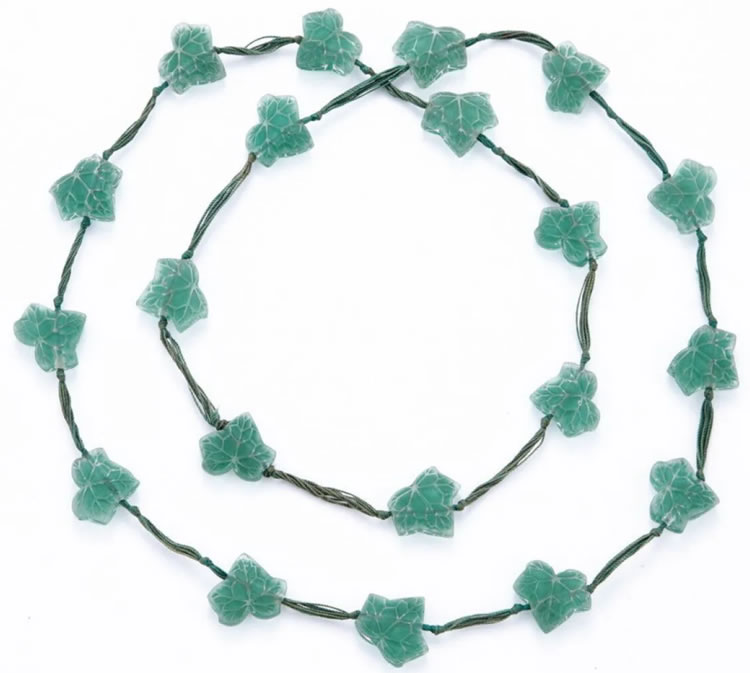 R. Lalique Feuilles de Lierre Collier