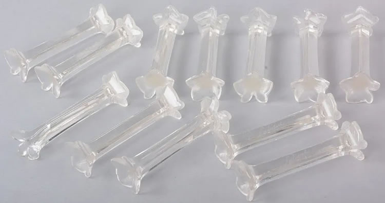 R. Lalique Feuilles De Lierre Porte-Couteaux