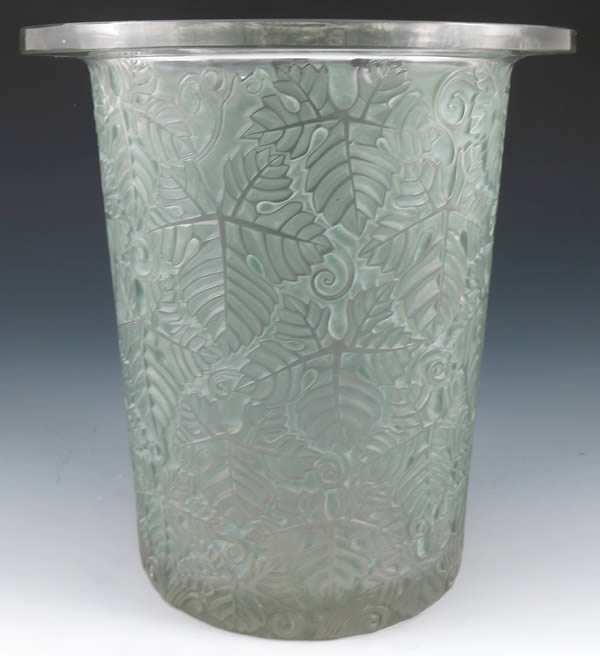 R. Lalique Feuilles De Vigne Seau A Glace