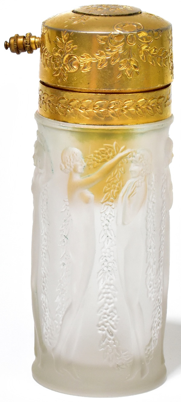 R. Lalique Figurines et Guirlandes Atomizer