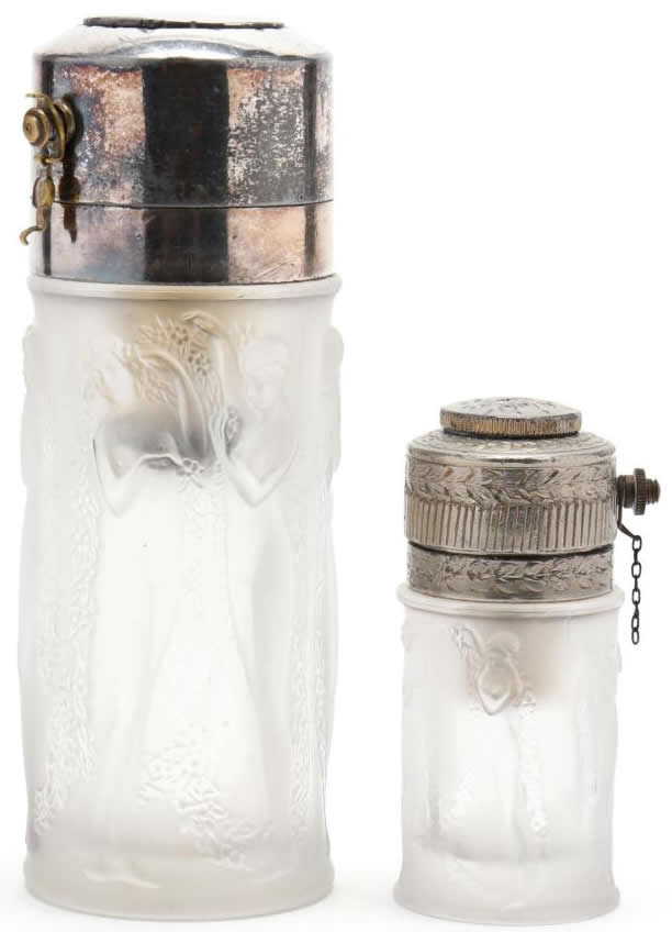 R. Lalique Figurines Et Guirlandes Atomizer