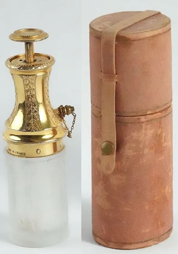 R. Lalique Figurines et Guirlandes Atomizer