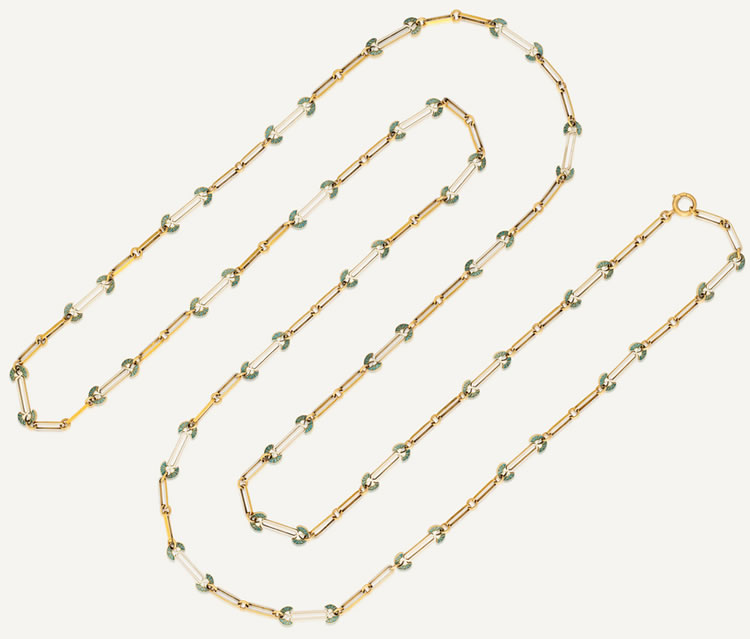 Rene Lalique Fleur de Papyrus Necklace