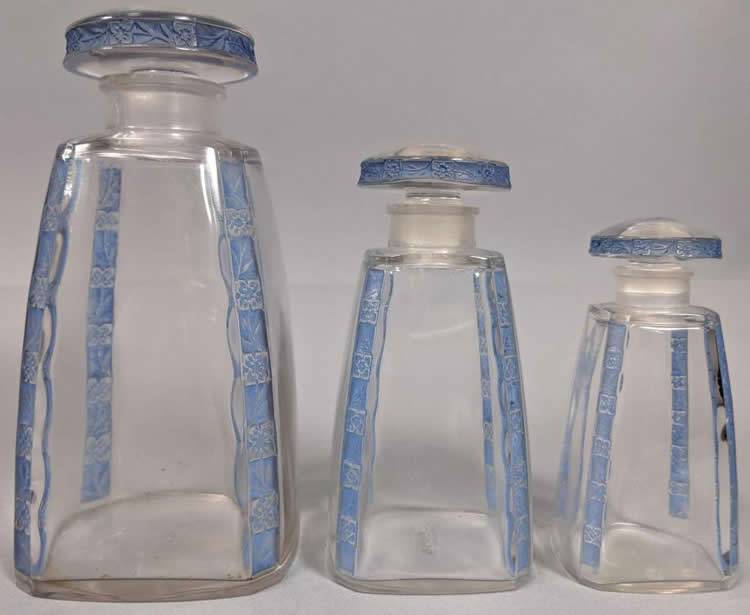 R. Lalique Fleurettes Garniture De Toilette