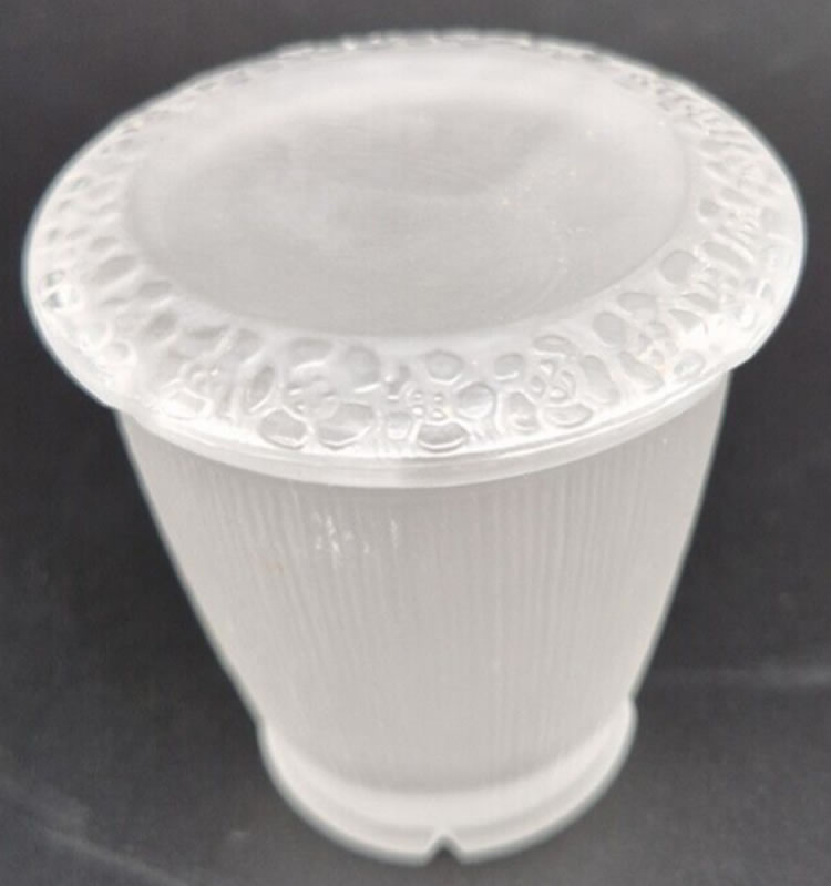 Rene Lalique Fleurettes Pot a brillantine Box