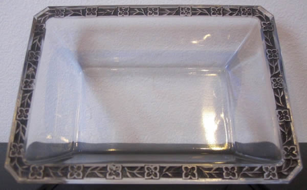 Rene Lalique Fleurettes Soap Dish 