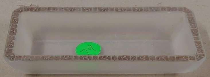 R. Lalique Fleurettes Tray