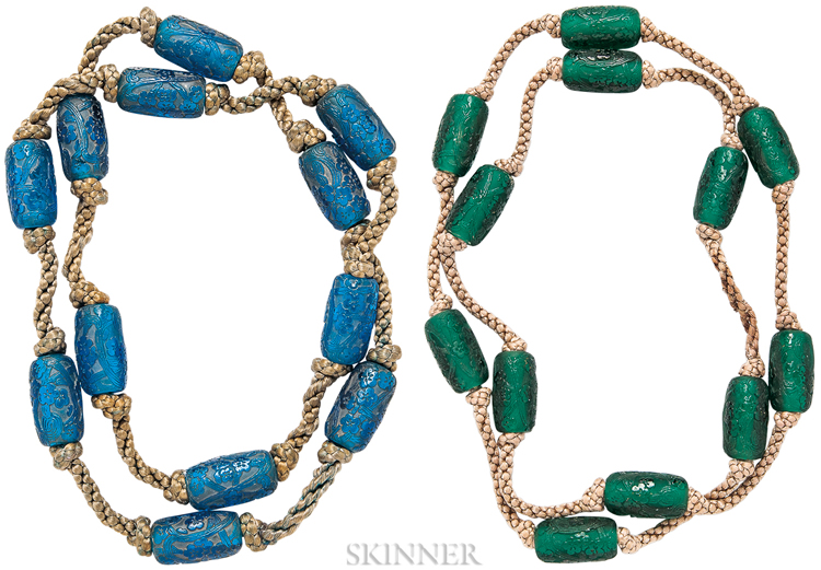 R. Lalique Fleurs et Rinceaux Necklace