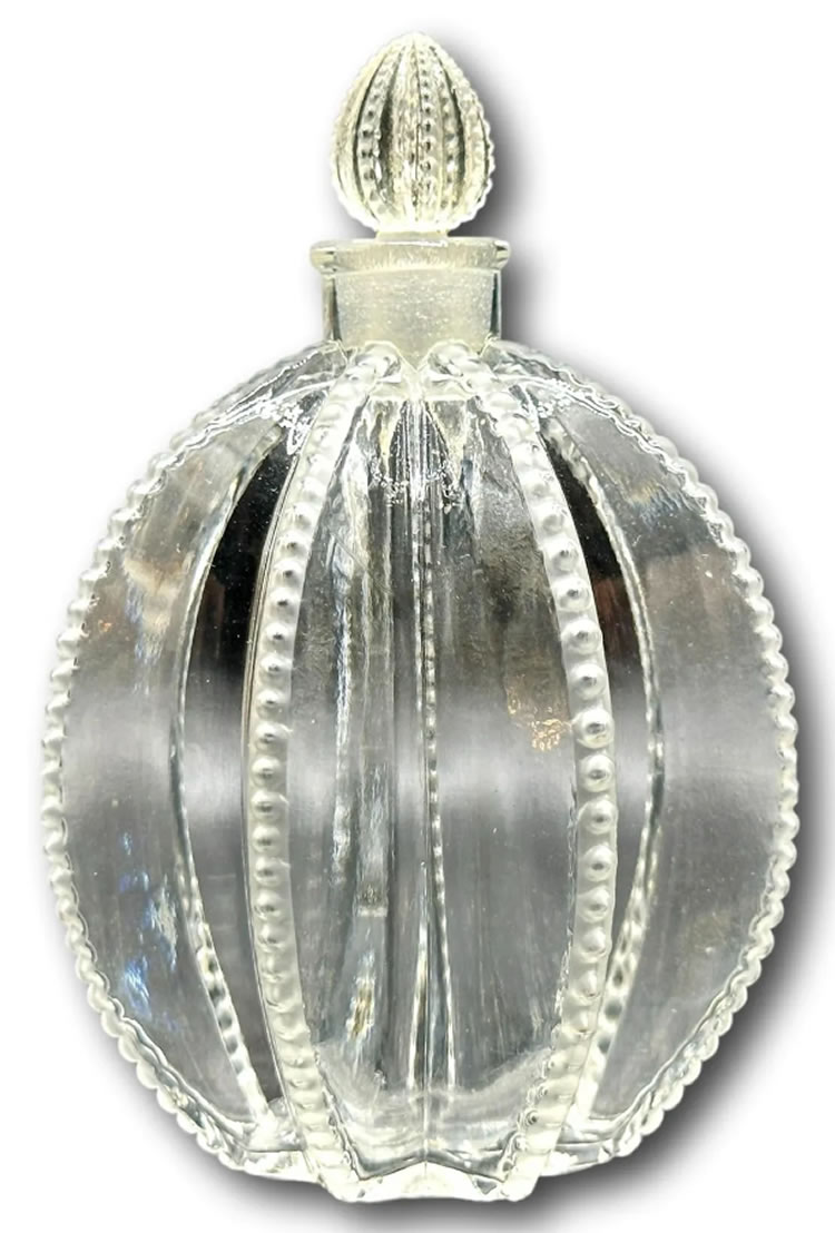 R. Lalique Flowers of Devonshire Perfume Bottle