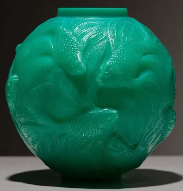 R. Lalique Formose Vase