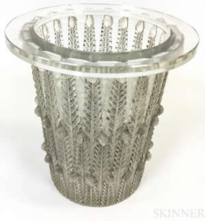 R. Lalique Fougeres Ice Bucket
