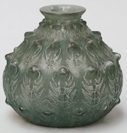 R. Lalique Fougeres Vase