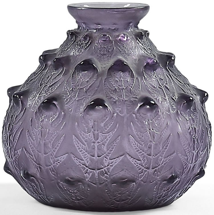 R. Lalique Fougeres Vase