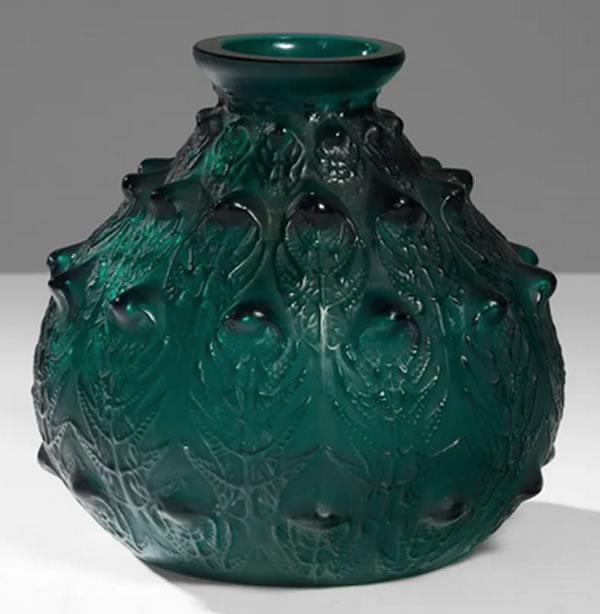R. Lalique Fougeres Vase