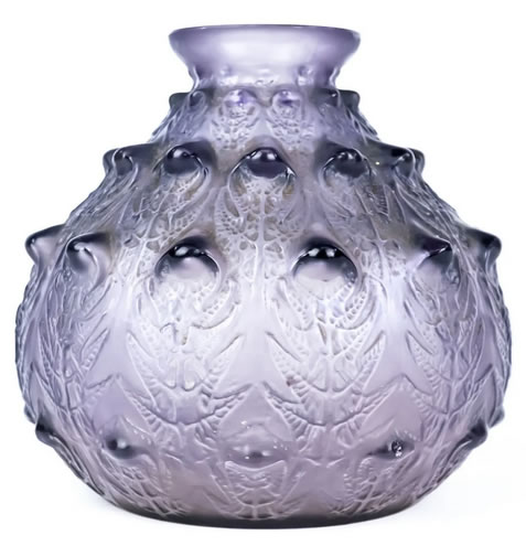 R. Lalique Fougeres Vase