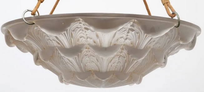 R. Lalique Gaillon Plafonnier