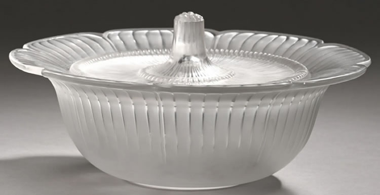 R. Lalique Gatinais Covered Bowl