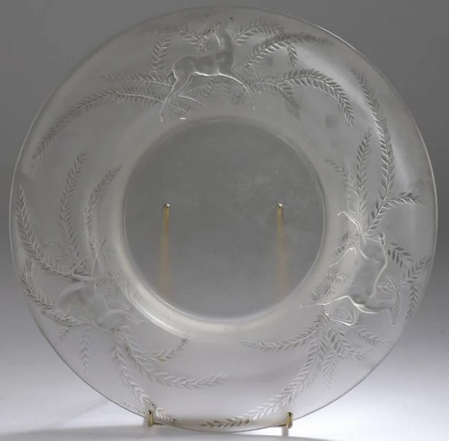 R. Lalique Gazelles Bowl