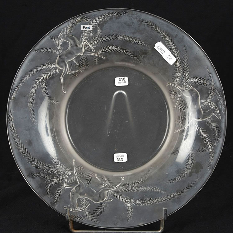 R. Lalique Gazelles Coupe