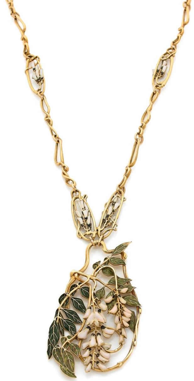 Rene Lalique Glycines Pendant