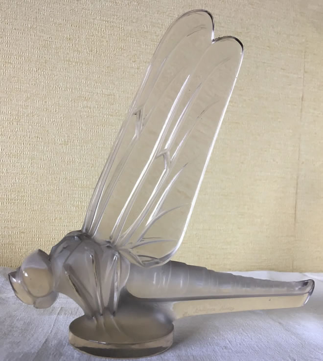 R. Lalique Grande Libellule Car Mascot