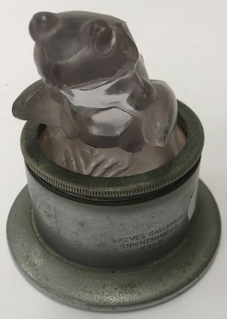 R. Lalique Grenouille Car Mascot