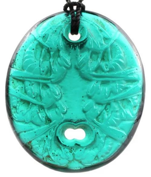 R. Lalique Guepes Pendant