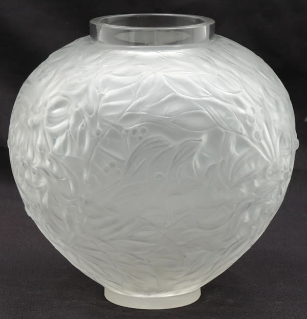 R. Lalique Gui Vase