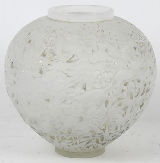 R. Lalique Gui Vase
