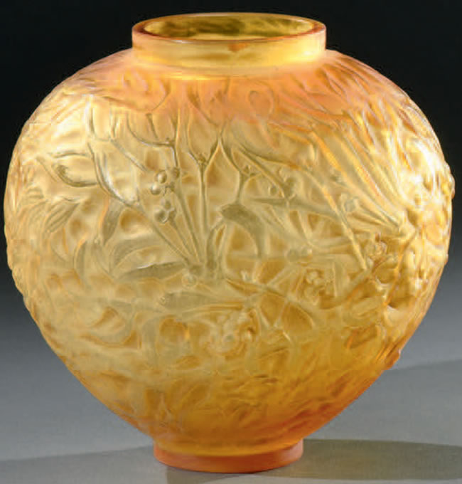 R. Lalique Gui Vase