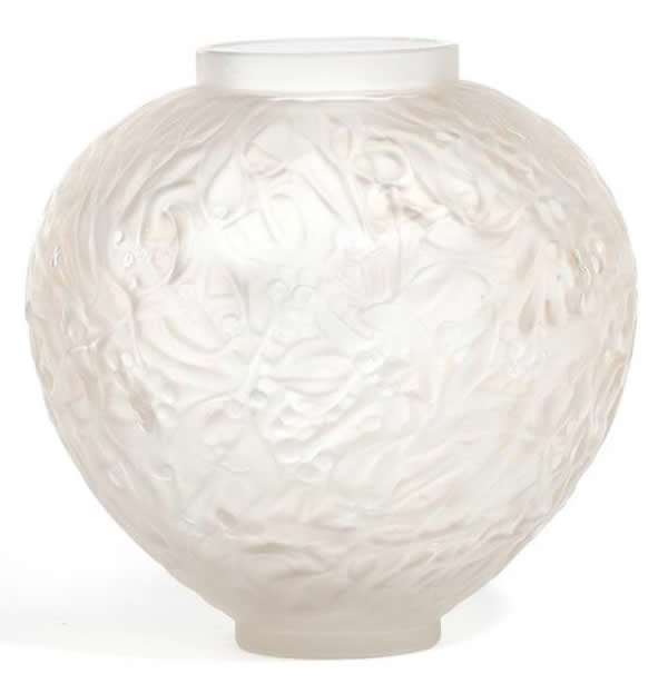 R. Lalique Gui Vase