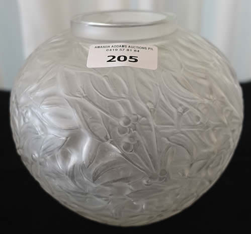R. Lalique Gui Vase