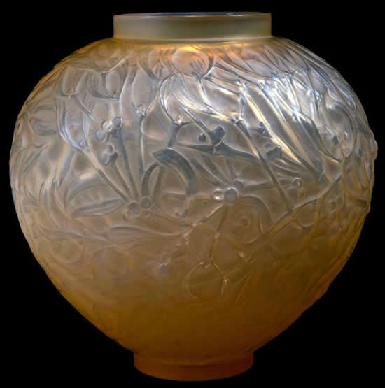 R. Lalique Gui Vase