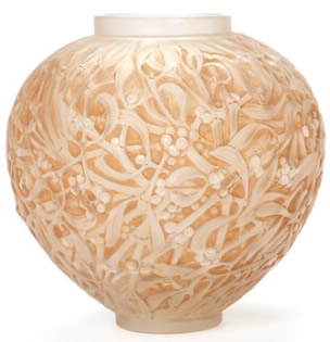 R. Lalique Gui Vase