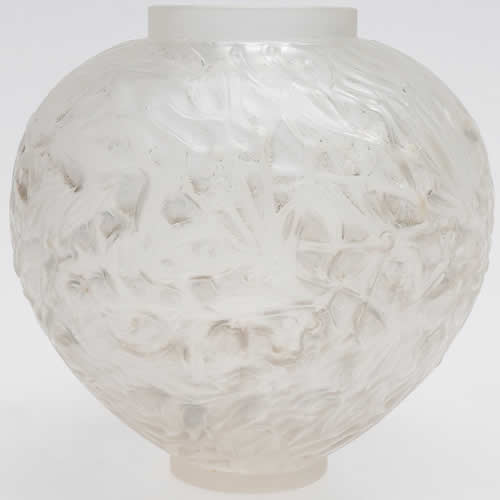 R. Lalique Gui Vase