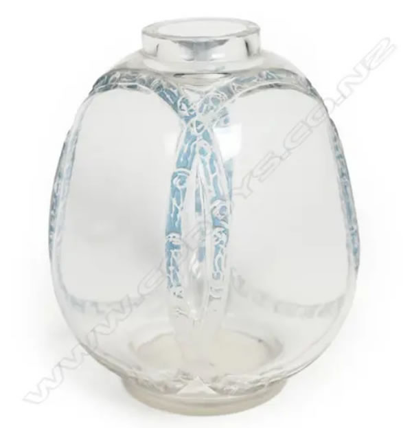 R. Lalique Guirlande De Roses Vase