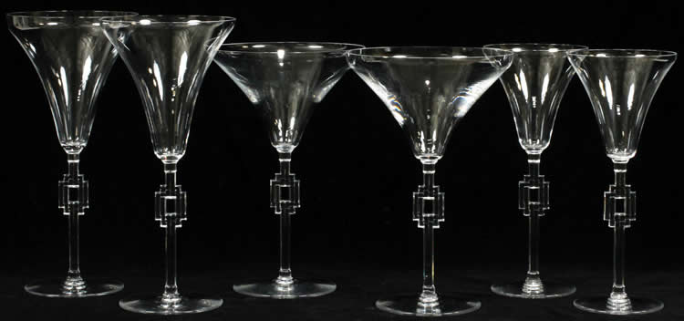 R. Lalique Hagueneau Stemware