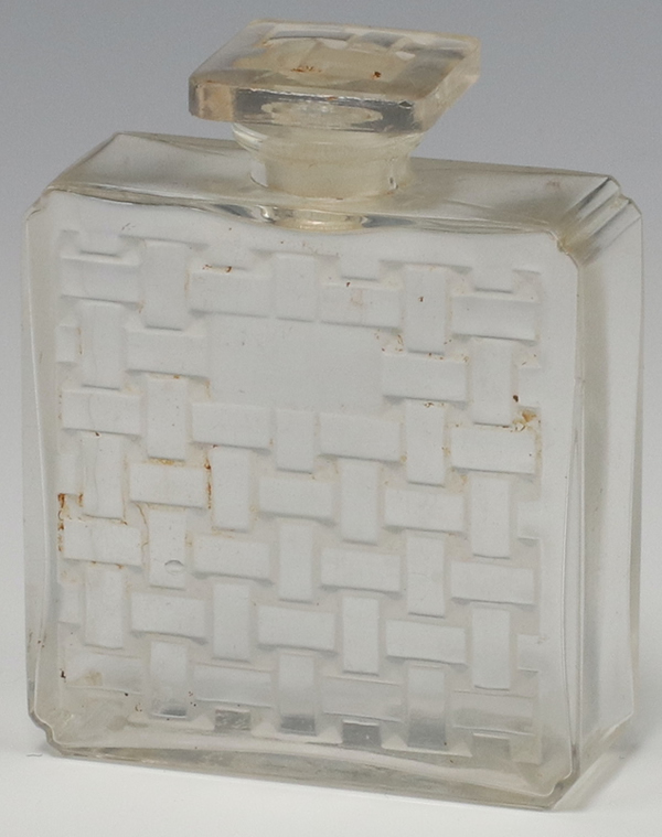 R. Lalique Heliotrope Perfume Bottle
