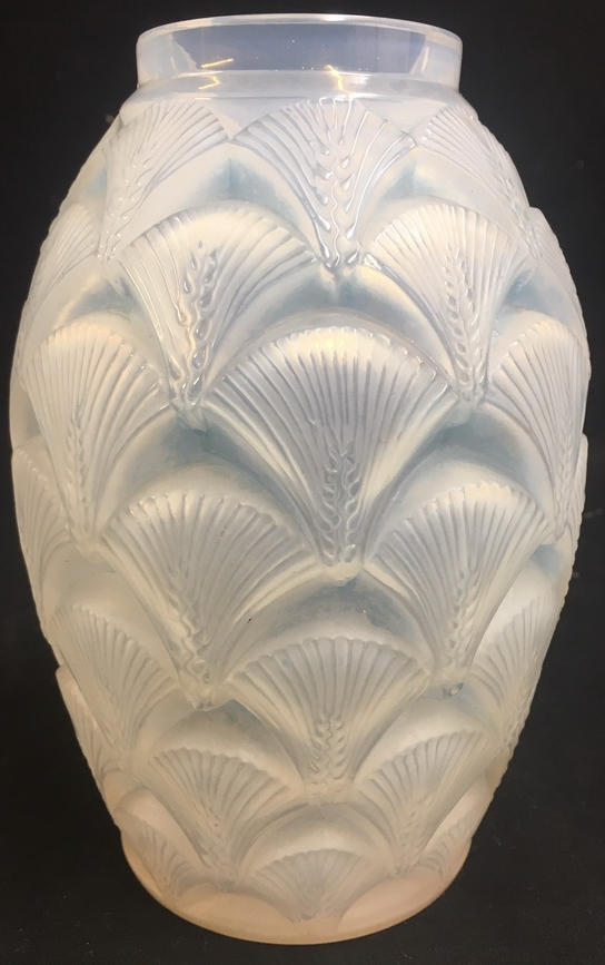 R. Lalique Herblay Vase
